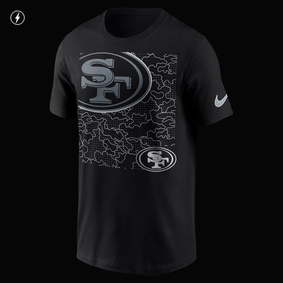 NEW NFL Shop Rflctv San Francisco 49Ers Tee - Size Large “RARE”! - Picture 3 of 8